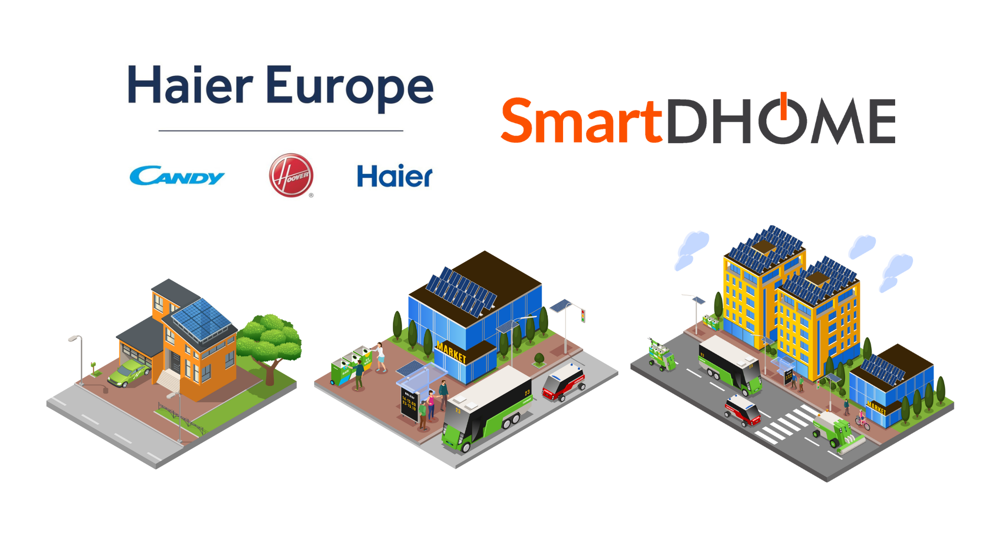 Haier Europe e SmartDHOME siglano un accordo di sviluppo per il mercato delle comunità energetiche rinnovabili e gruppi di autoconsumo collettivo